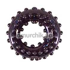 Эрекционное кольцо Super Stretch, черное - Фото №1