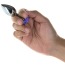 Набор из вибропули и анальной пробки с фиолетовой розочкой Power Bullet + Lux Active Rose Anal Plug - Фото №5