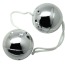 Вагинальные шарики Yam Balls, серебряные - Фото №3