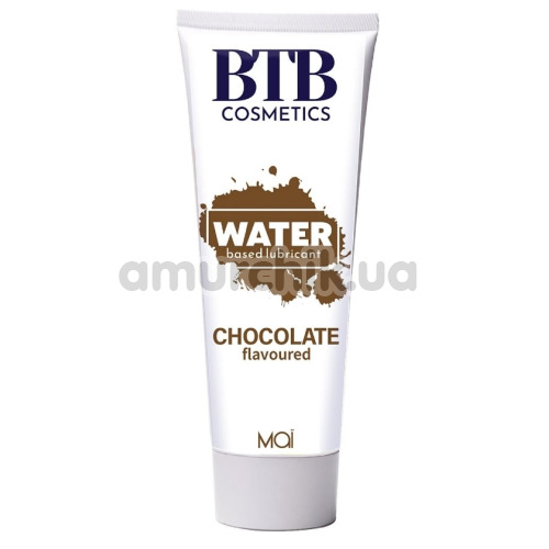 Лубрикант BTB Cosmetics Water Based Lubricant Chocolate - шоколад, 100 мл - Фото №1