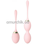 Набор вагинальных шариков Argus Toys Kegel Balls, розовый - Фото №1