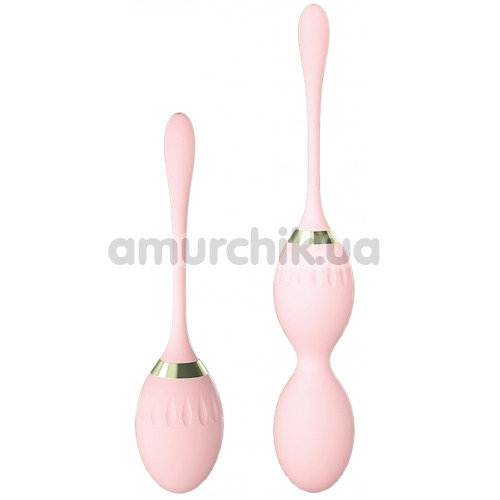 Набор вагинальных шариков Argus Toys Kegel Balls, розовый - Фото №1