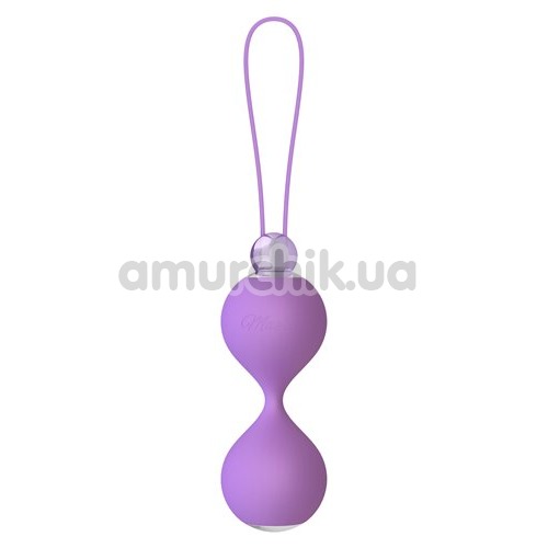 Вагинальные шарики Mae B Lovely Vibes Sophisticated Soft Touch Love Balls, фиолетовые - Фото №1