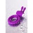 Виброкольцо JOS Good Bunny, фиолетовое - Фото №9