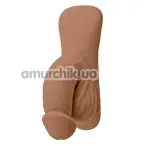 Фалоімітатор для FTM Gender X Packer 4 Inch, світло-коричневий - Фото №1