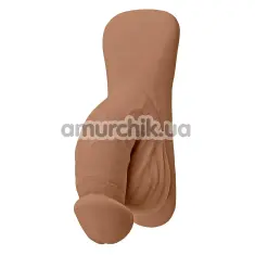 Фалоімітатор для FTM Gender X Packer 4 Inch, світло-коричневий - Фото №1