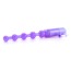 Анальний ланцюжок з вібрацією Pleasure Beads фіолетовий - Фото №3