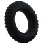 Эрекционное кольцо Baile Titan Cock Ring ребристое, черное - Фото №2