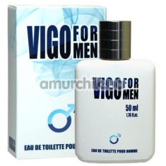 Туалетна вода з феромонами Vigo For Men, 50 мл для чоловіків - Фото №1
