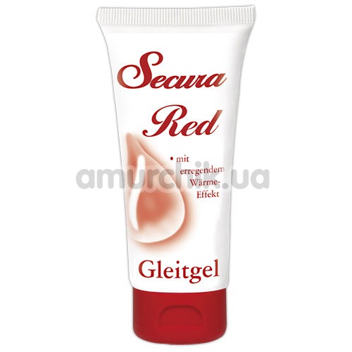 Лубрикант Secura Red із зігріваючим ефектом 50 ml