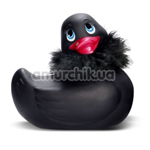 Кліторальний вібратор I Rub My Duckie Paris Black, чорний - Фото №1
