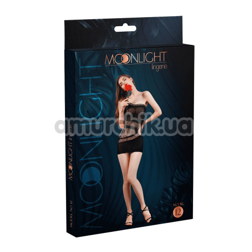 Платье Moonlight Lingerie Model 12, черное