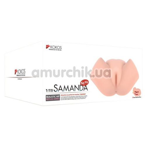 Искусственная вагина и анус Kokos Samanda, телесная