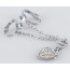 Зажимы для половых губ Intimate Heart-Shaped Chain, серебряные - Фото №6