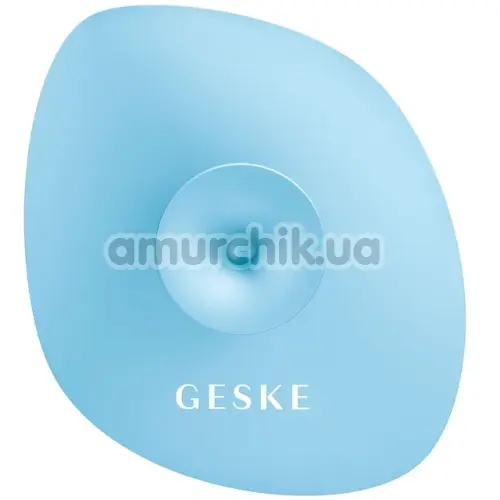 Щітка для обличчя Geske Facial Brush 4 in 1 Suction Mount, блакитна