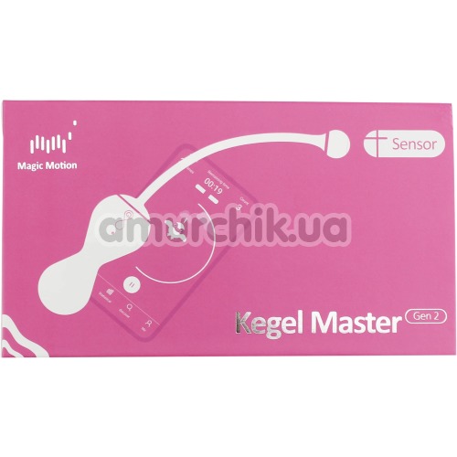 Вагинальные шарики Magic Motion Kegel Master Gen 2, розовые