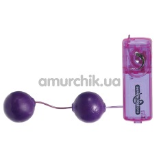 Вагинальные шарики с вибрацией Spectraz, фиолетовые - Фото №1