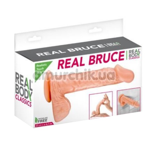 Фаллоимитатор Real Body Real Bruce, телесный