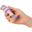 Анальная пробка Coloгful Joy Tricolour Butt Plug, разноцветная - Фото №6