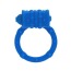 Виброкольцо Posh Silicone Vibro Ring, голубое - Фото №1