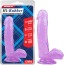 Фаллоимитатор Hi-Rubber 7 Inch, фиолетовый - Фото №6