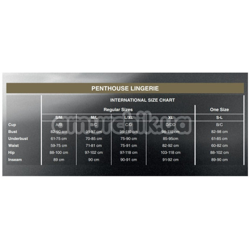 Комбінезон Penthouse Lingerie Bomb Squad 4004907, чорний