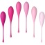 Набор вагинальных шариков FemmeFit Pelvic Muscle Training Set, розовый - Фото №0