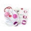 Вагинальные шарики Geisha Balls 2, розовые - Фото №7