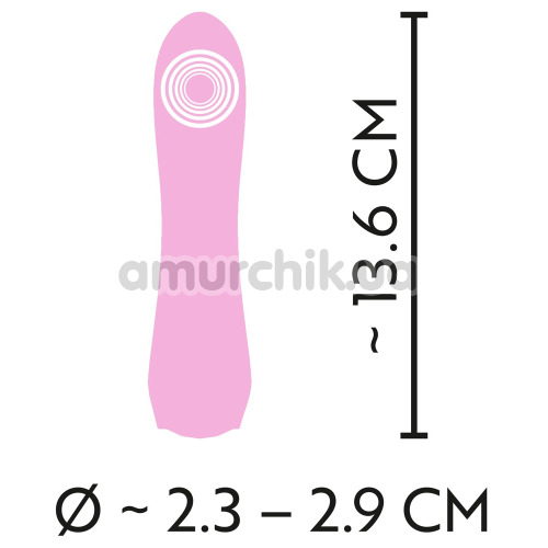 Вибратор Mini Vibrator Cuties 5402484, розовый