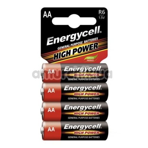 Батарейки Energycell High Power AA, 4 шт