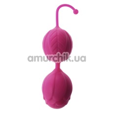 Вагинальные шарики Geisha Lastic Balls, розовые - Фото №1