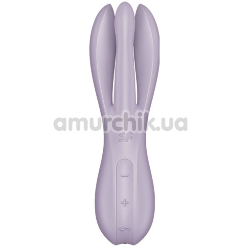 Клиторальный вибратор Satisfyer Threesome 2, фиолетовый - Фото №1