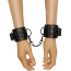 Фіксатори для рук Bondage Fetish Pleasure Handcuffs, чорні - Фото №7