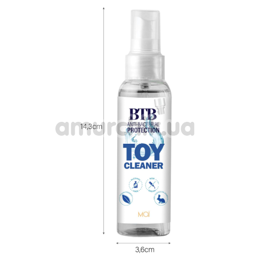 Антибактериальный спрей для очистки секс-игрушек BTB Anti-Bacterial Protection Toy Cleaner, 100 мл