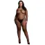 Комбінезон Le Desir Bodystocking OffShoulder Neck Fishnet/Open, чорний - Фото №10