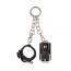 Брелок в виде наручников sLash Handcuffs, черный - Фото №1