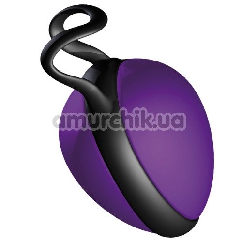 Вагінальна кулька Joyballs Secret, фіолетово-чорна