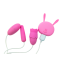 Анально-вагінально-кліторальний вібратор Tongue Lick Mimi Toy EG-009A3, рожевий - Фото №3