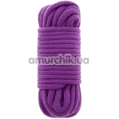 Веревка BondX Bondage Love Rope 10 м, фиолетовая - Фото №1