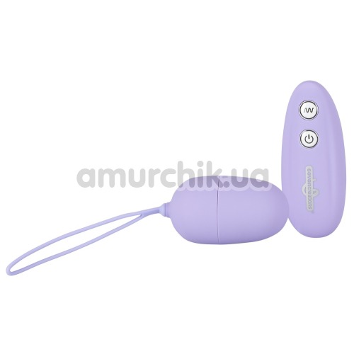 Виброяйцо Ultra Seven Remote Control Egg, фиолетовое