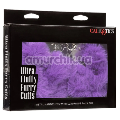 Наручники Ultra Fluffy Furry Cuffs, фиолетовые