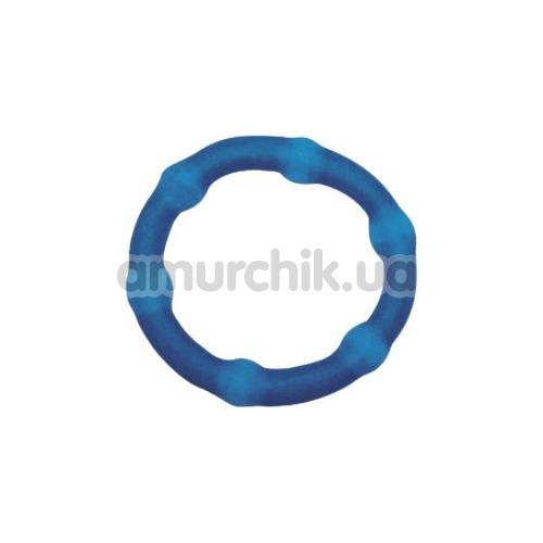 Эрекционное кольцо Cock Swellers, голубое - Фото №1