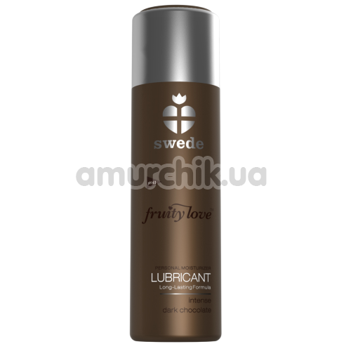 Оральный лубрикант Swede Fruity Love Intense Dark Chocolate - черный шоколад, 50 мл