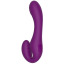 Безремневий страпон з вібрацією Xocoon Strapless Strap-On, фіолетовий - Фото №5