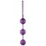 Вагинальные шарики Velvet Purple Balls фиолетовые - Фото №2