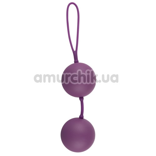 Вагінальні кульки XXL Balls, фіолетові - Фото №1