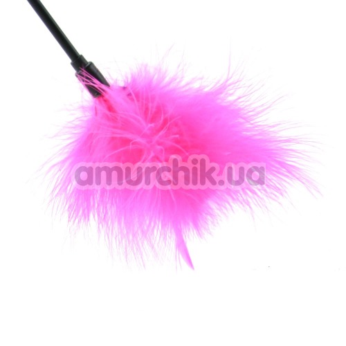 Батіг Feather Tickler Whip, з рожевою пір'їнкою