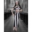 Костюм монашки JSY Nun Costume 6035 черно-белый: платье + головной убор + накидка - Фото №4