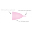 Набір з 2 менструальних чаш Mae B Intimate Health Small, рожевий - Фото №5