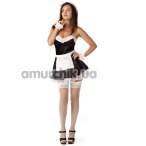 Костюм горничной LeFrivole Maid Costume (283655), чёрный - Фото №1